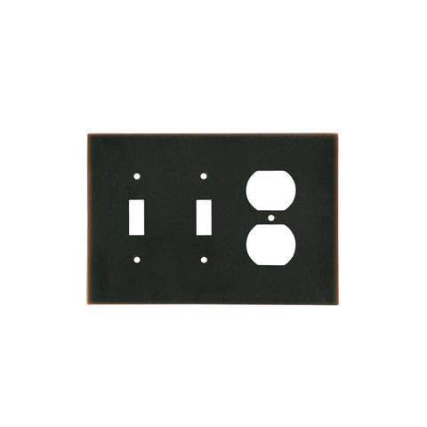 Modern Antique Wall Plates with Oil Rubbed Bronze Finish