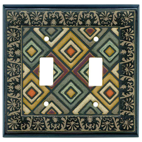 Ethnic Quilt Ceramic