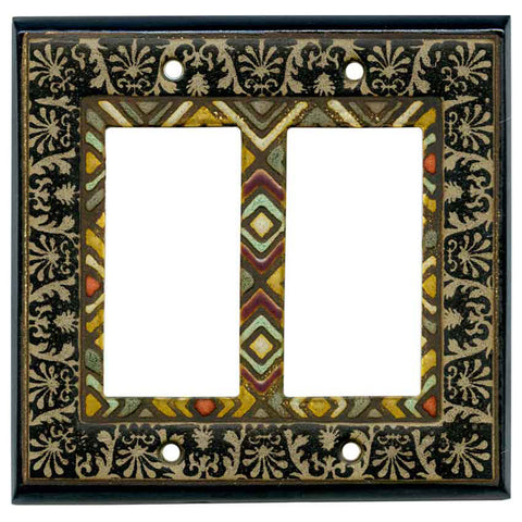 Ethnic Quilt Ceramic