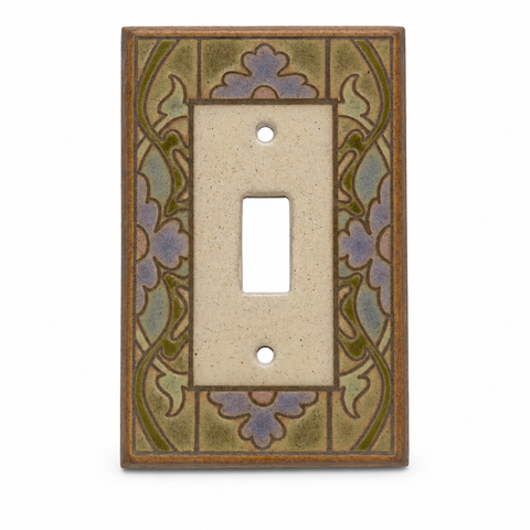 Floral Vine Pastel Ceramic - 1 Toggle