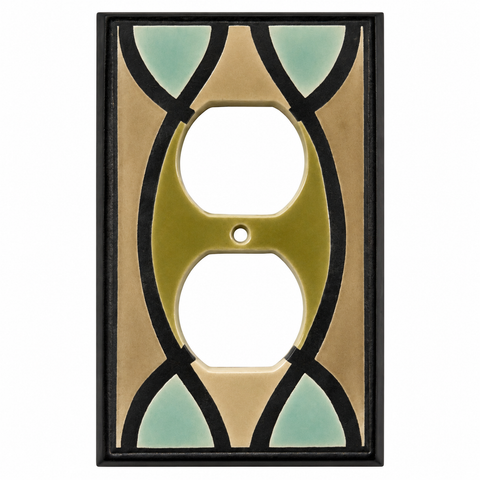 Brown, Green and Teal - Duplex
