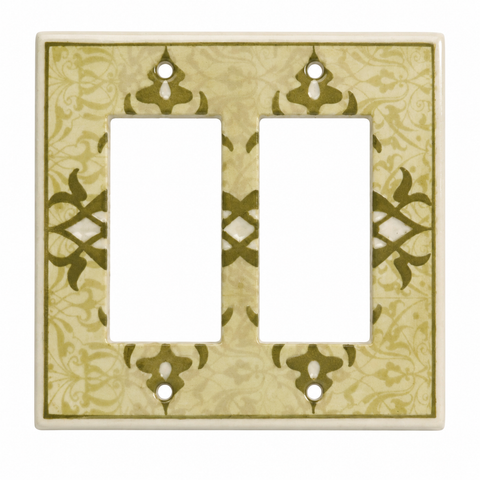 Persian Sage Ceramic - 2 GFI Rocker