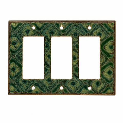 Fair Isle Ceramic - 3 GFI Rocker