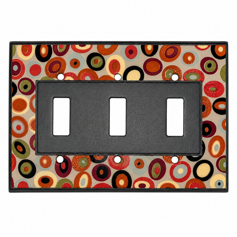 Red, Green and Black Circles - 3 Toggle