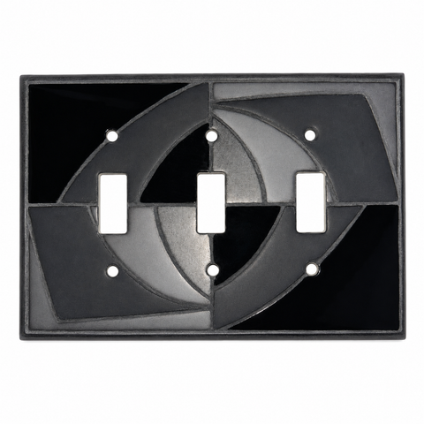 Black and Grey Shapes - 3 Toggle