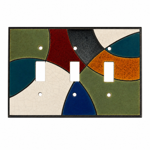Multicolored Abstract - 3 Toggle