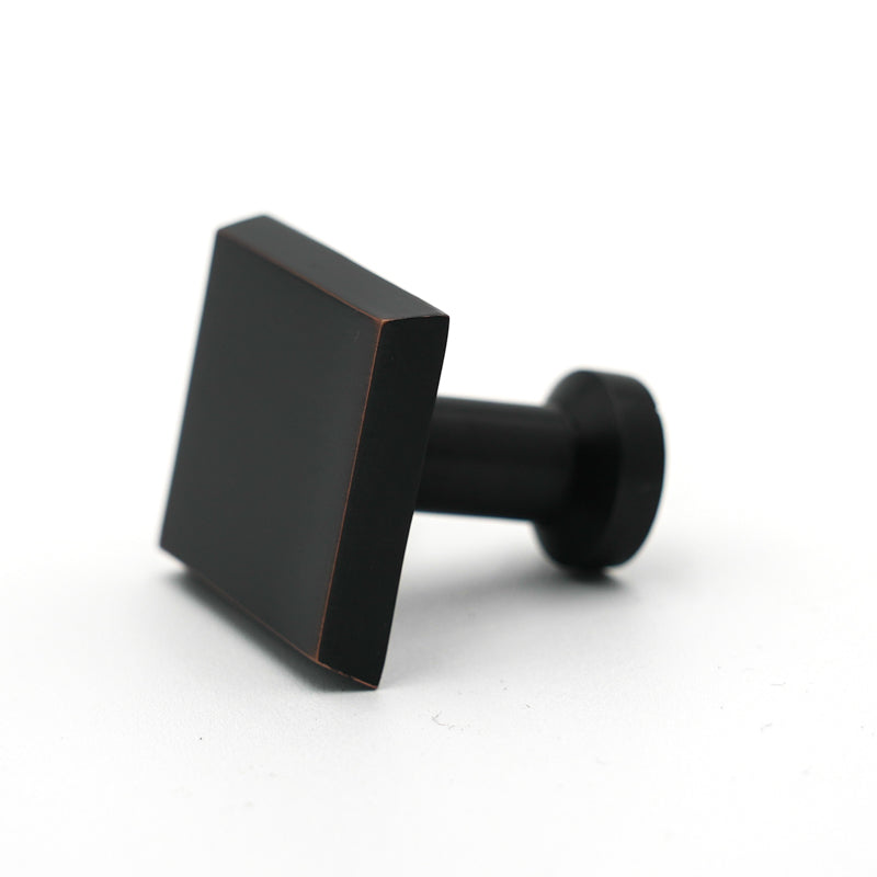 Bronze Edge Square Knob