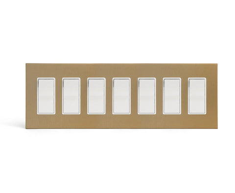 CleanPlate Gold - 7 GFI Rocker