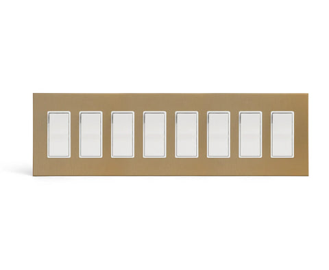 CleanPlate Gold - 8 GFI Rocker