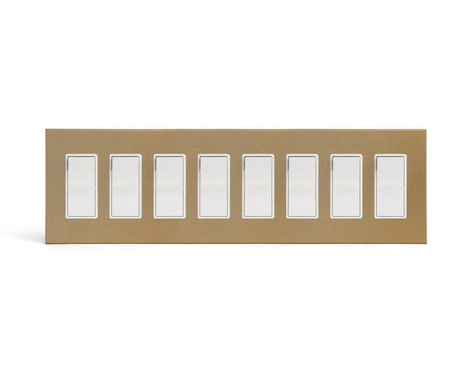 CleanPlate Gold - 8 GFI Rocker