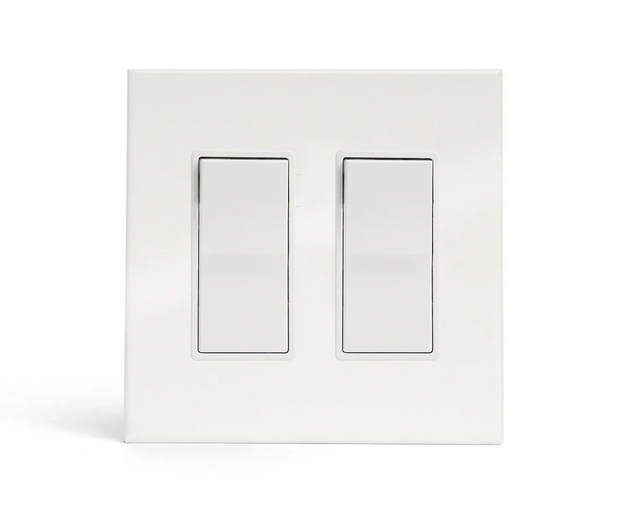 CleanPlate White - 2  GFI Rocker