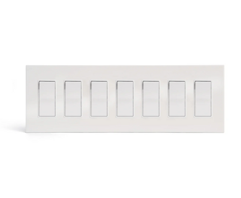 CleanPlate White - 7 GFI Rocker