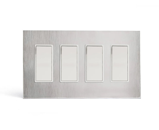 CleanPlate Stainless Steel - 4 GFI Rocker