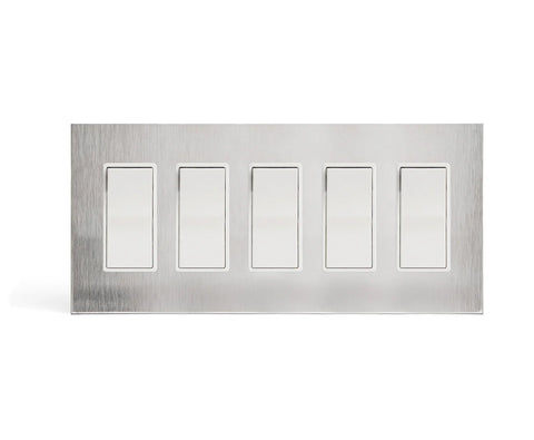 CleanPlate Stainless Steel - 5 GFI Rocker