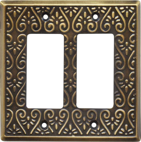 Filigree Antique Brass