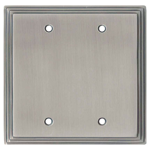 Art Deco Step Satin Nickel