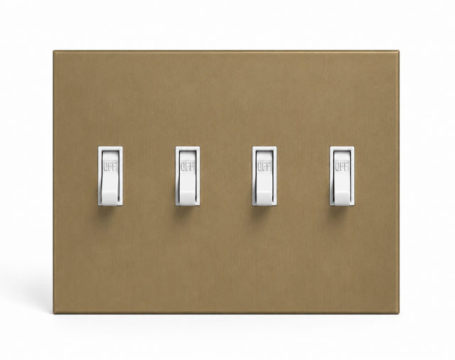 CleanPlate Gold - 4 Toggle