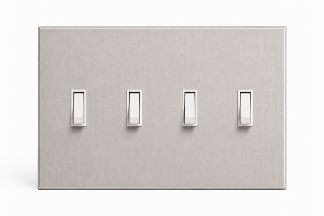 CleanPlate Stainless Steel - 4 Toggle