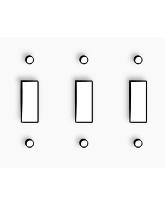 Brushed Nickel Screwless