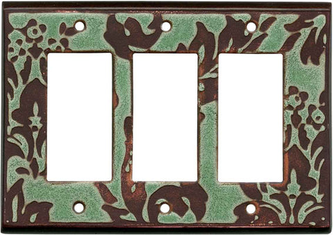 Damask Turquoise Ceramic