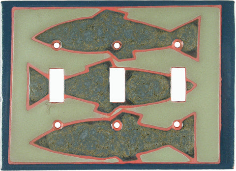 Fishlets - Combination 1 Toggle/Rocker Switch Covers