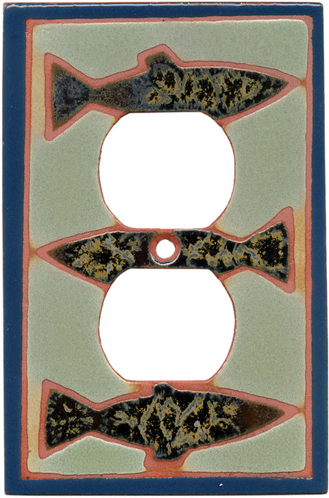 Fishlets - Combination 1 Toggle/Rocker Switch Covers