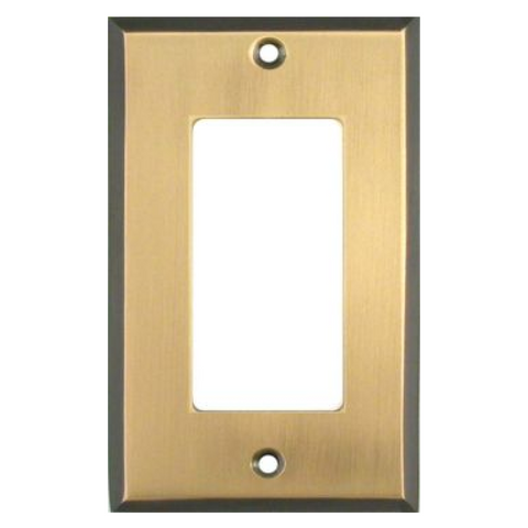 Antique Brass with Black Border