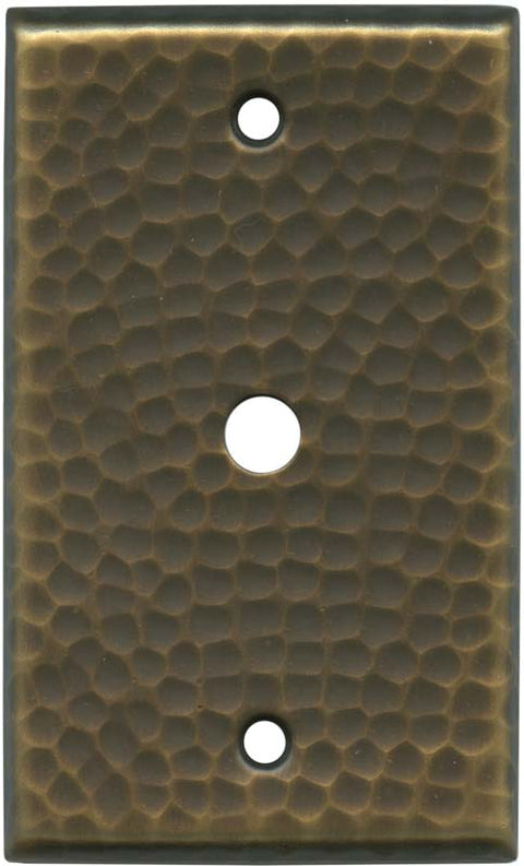 Hammered Antique Brass - 2 Toggle/1 GFCI Rocker Switchplates