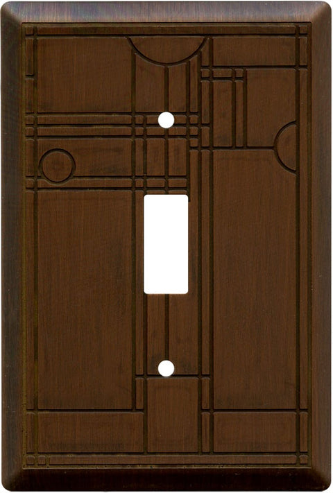 Copper Light Switch Plate