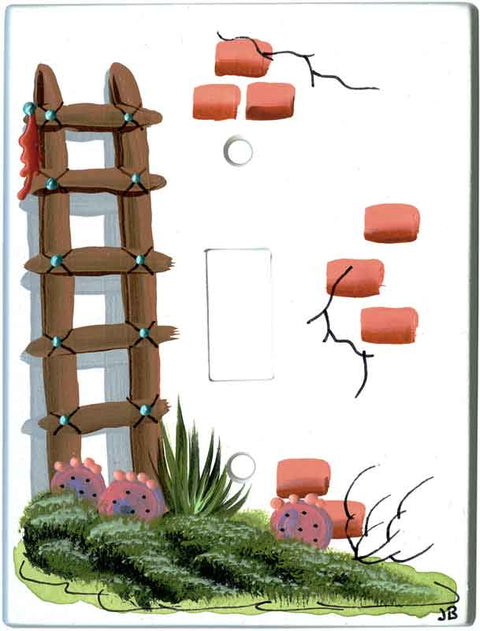 Kiva Ladder on White