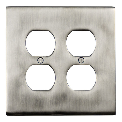 Modern Antique Wall Plates with Stainless Steel Finish