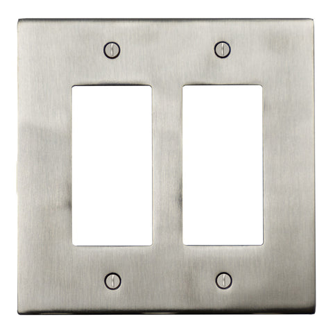 Modern Antique Wall Plates with Stainless Steel Finish