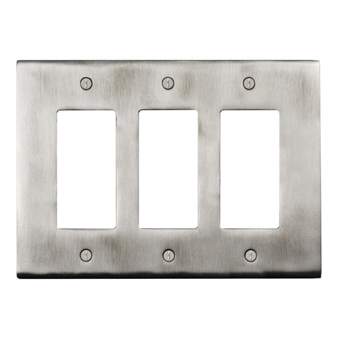 Modern Antique Wall Plates with Stainless Steel Finish