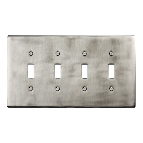 Modern Antique Wall Plates with Stainless Steel Finish