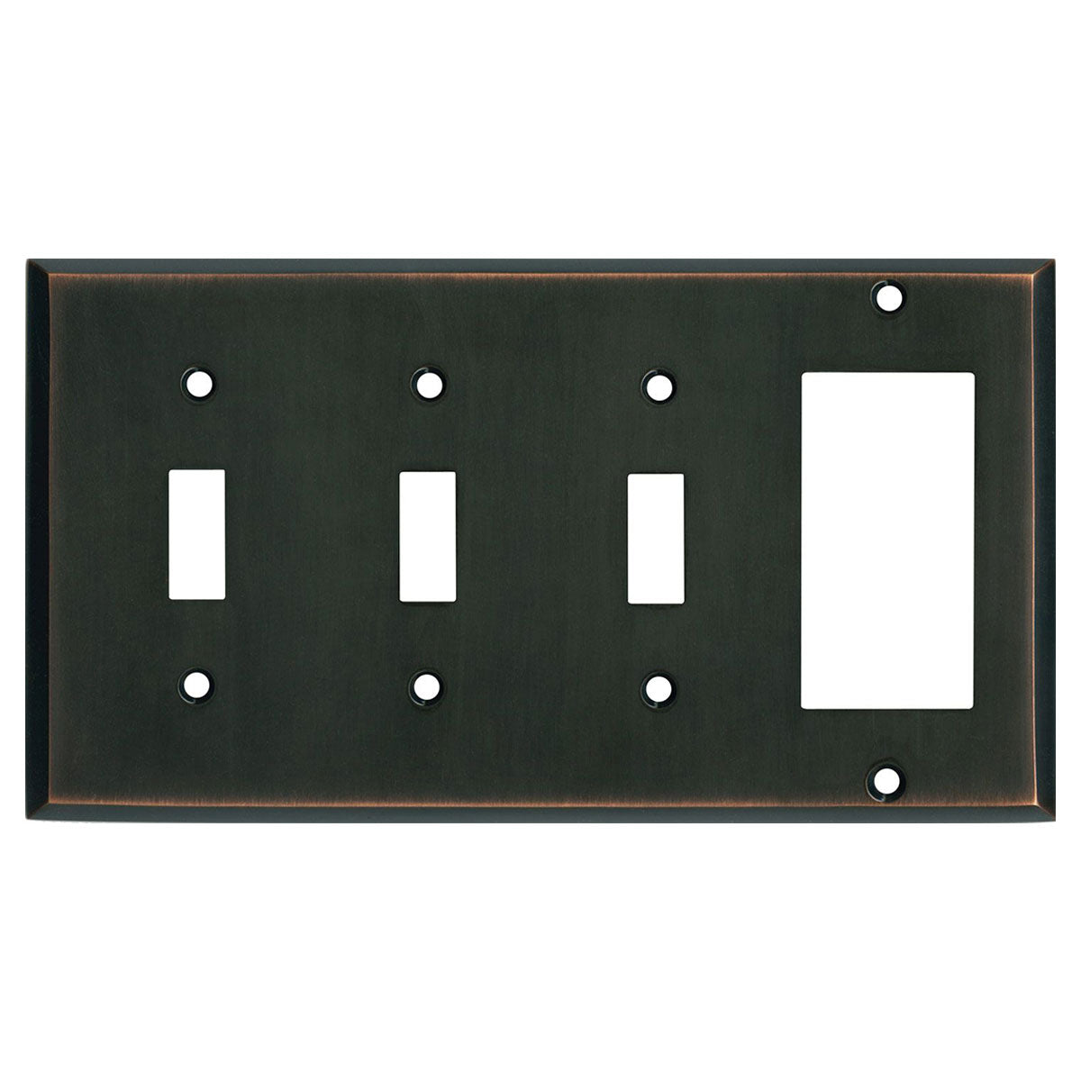 Oil Rubbed Bronze - 3 Toggle-GFI Rocker – Switch Hits