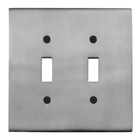 Modern Antique Wall Plates with Pewter Finish