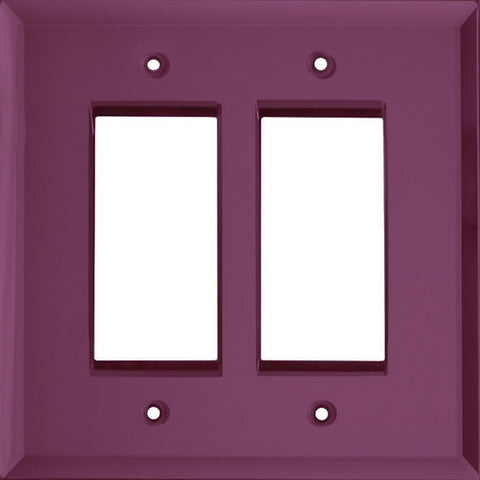 Glass Mirror Purple