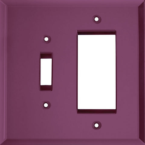 Glass Mirror Purple