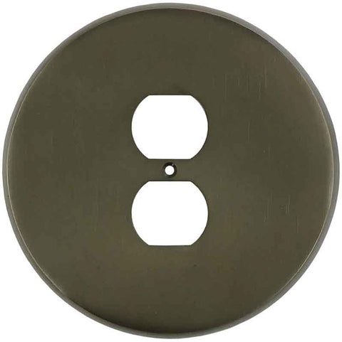 Round Oil Rubbed Bronze - GFCI Rocker Switch Plate Covers