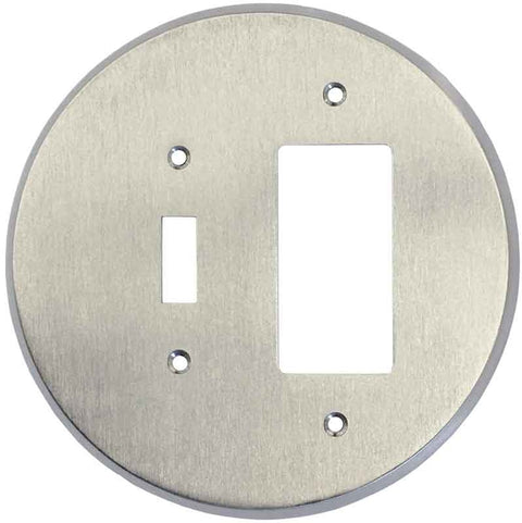 Round Satin Nickel