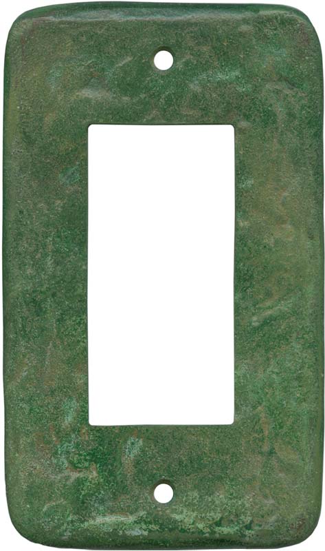 Texture Mesa Verde Green - GFCI Rocker/Duplex Outlet Wall Plates